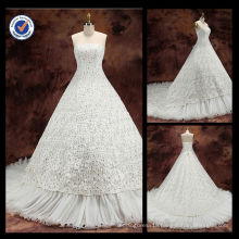 WA00077 wholesales elegant lace sweetheart dispersive diamond wedding dress 2014